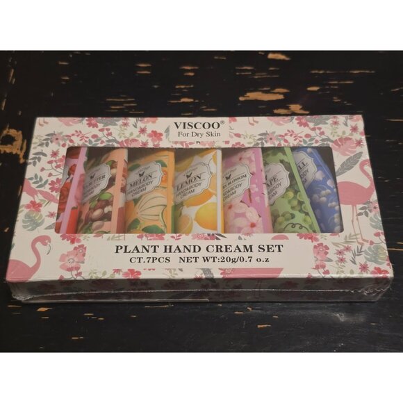 Viscoo 7-Piece Plant Hand Cream Set For Dry Skin - Picture 1 of 2